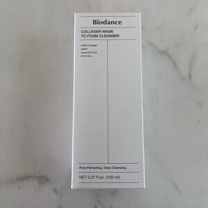 Biodance Collagen to Foam Cleanser Full Size in White Pink